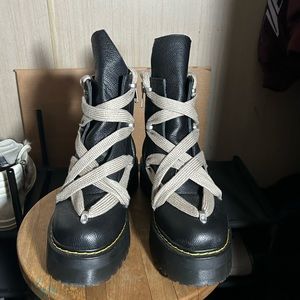 Rick owens x doc martins size 9